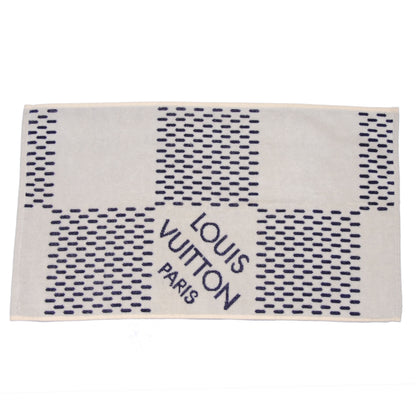 Louis Vuitton Cotton Damier Azur Gym Towel 3 of 6
