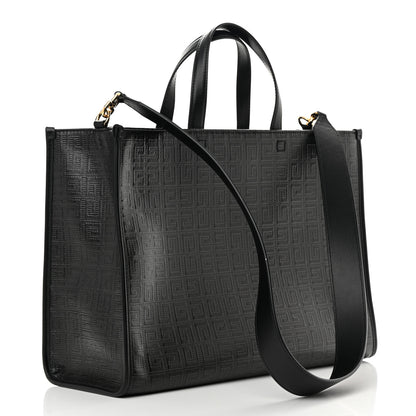 Givenchy 4G Coated Canvas Logo Medium G-Tote Black 3 of 14