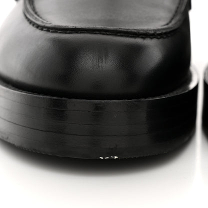 Hermes Calfskin Womens Hot Loafer 38 Black 11 of 14