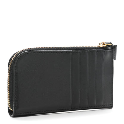 Versace Nappa La Medusa Zip Pouch Card Holder Black 3 of 7