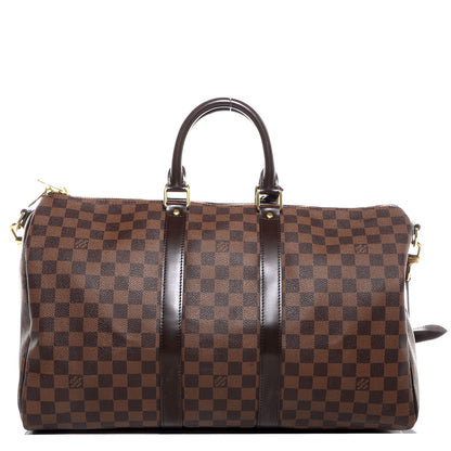 Louis Vuitton Damier Ebene Keepall Bandouliere 45 1 of 7