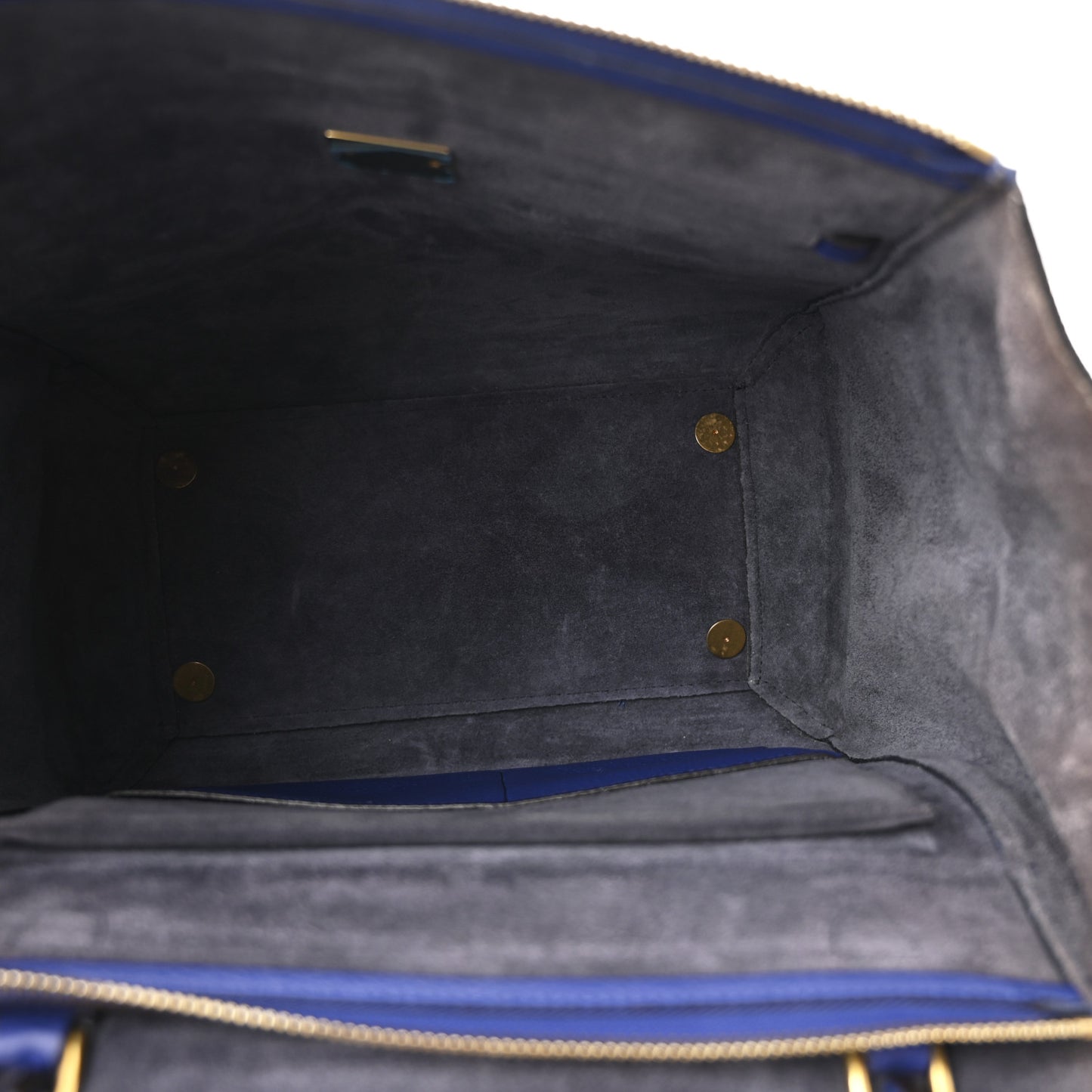 Grained Calfskin Mini Belt Bag Indigo