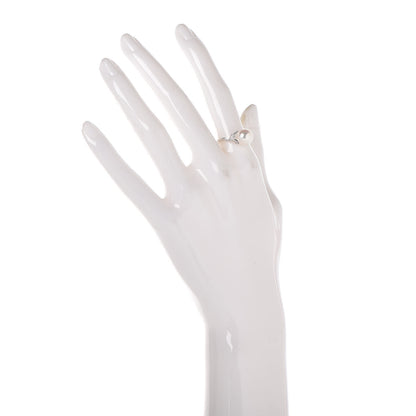 Mikimoto 18K White Gold Akoya Pearl 8.5-9mm Ring 53 6.5 2 of 5