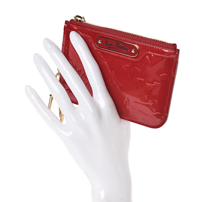 Louis Vuitton Vernis Key Pouch Pomme D'Amour 2 of 7