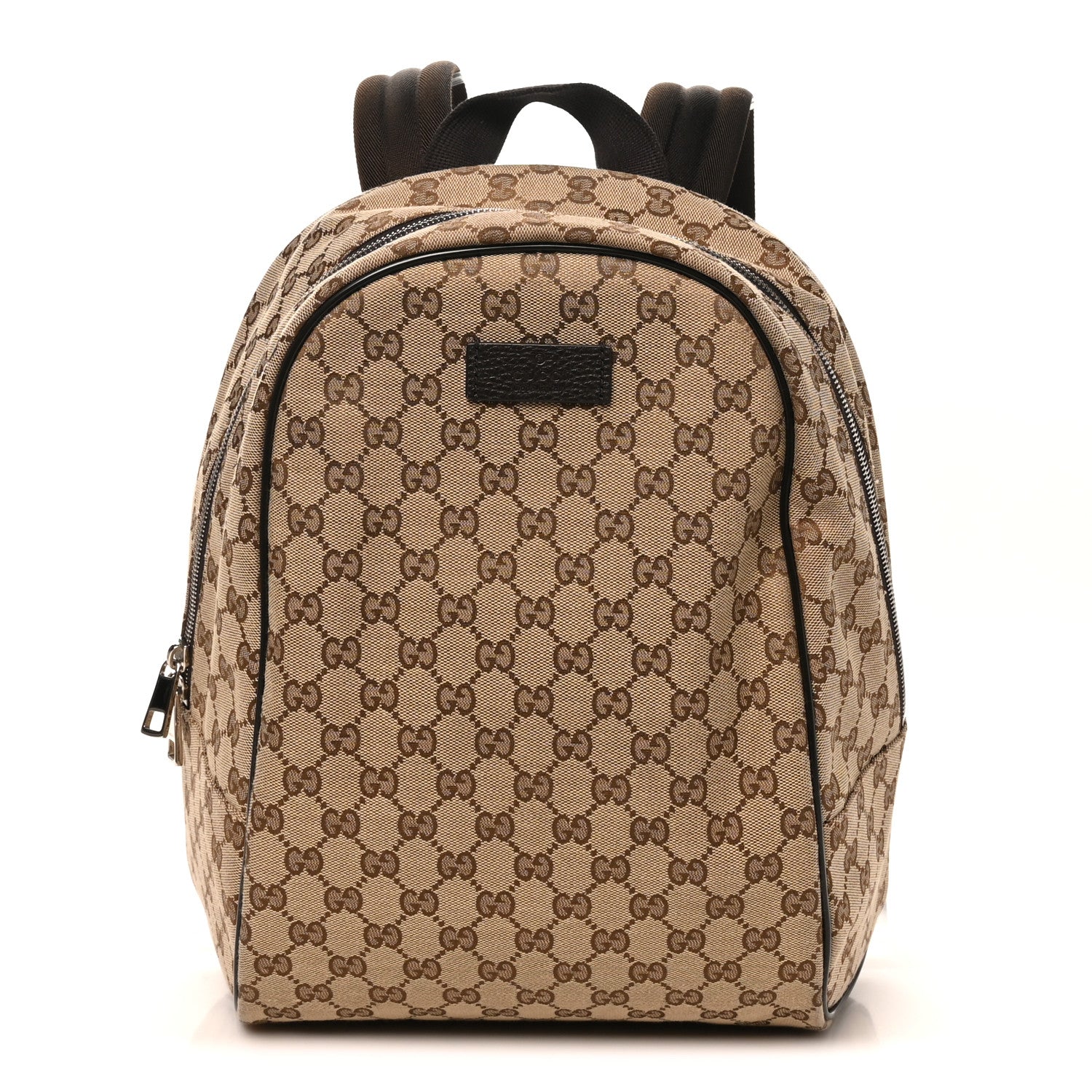 Gucci Monogram Travel Backpack Dark Brown 1 of 10