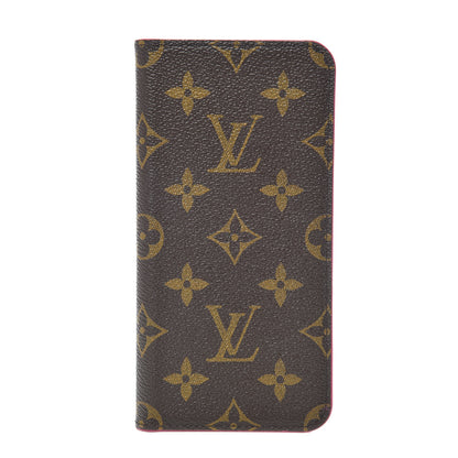Louis Vuitton Monogram iPhone XS Max Folio Case Rose Pop 1 of 9