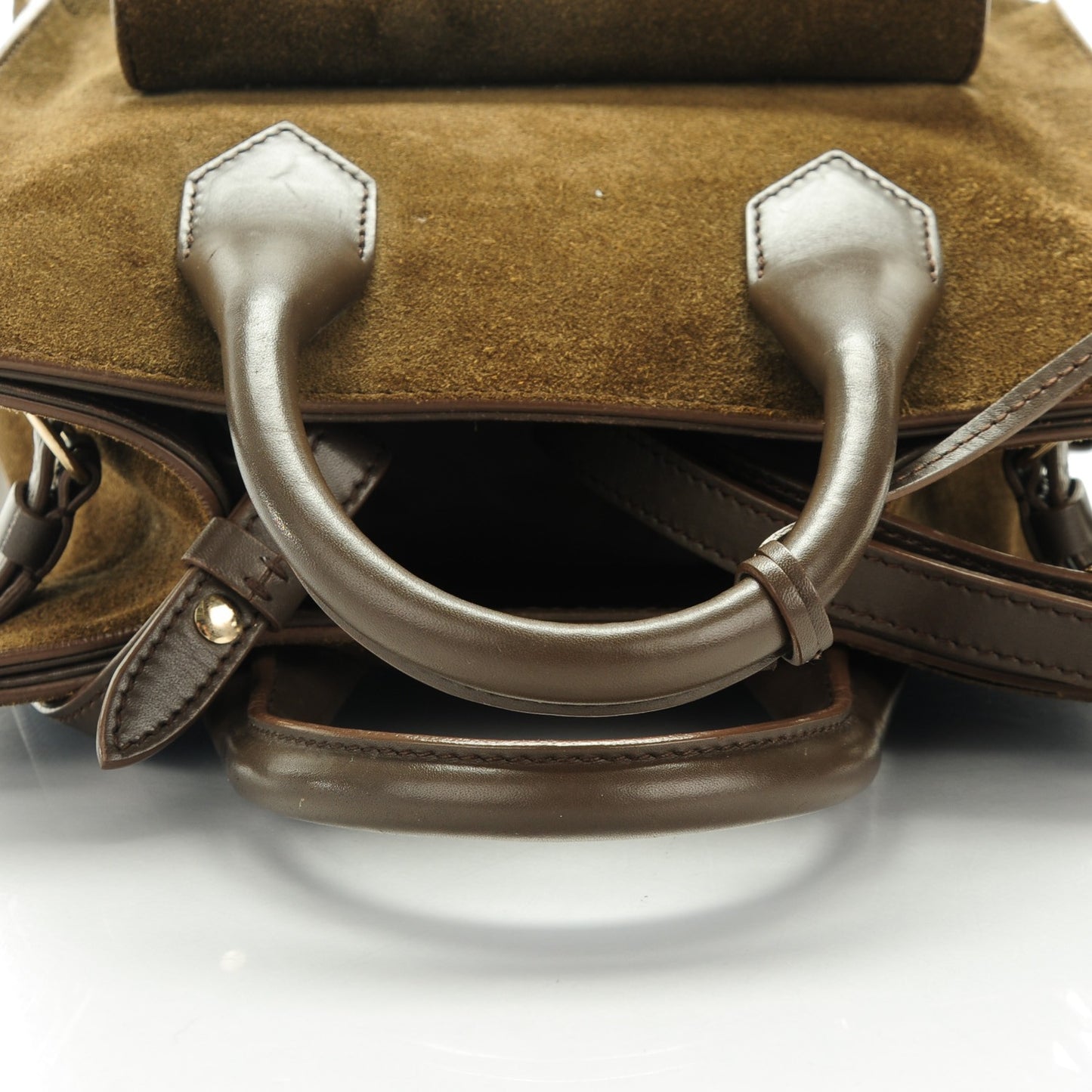 Suede Padlock Mini All Afternoon Vert Kaki
