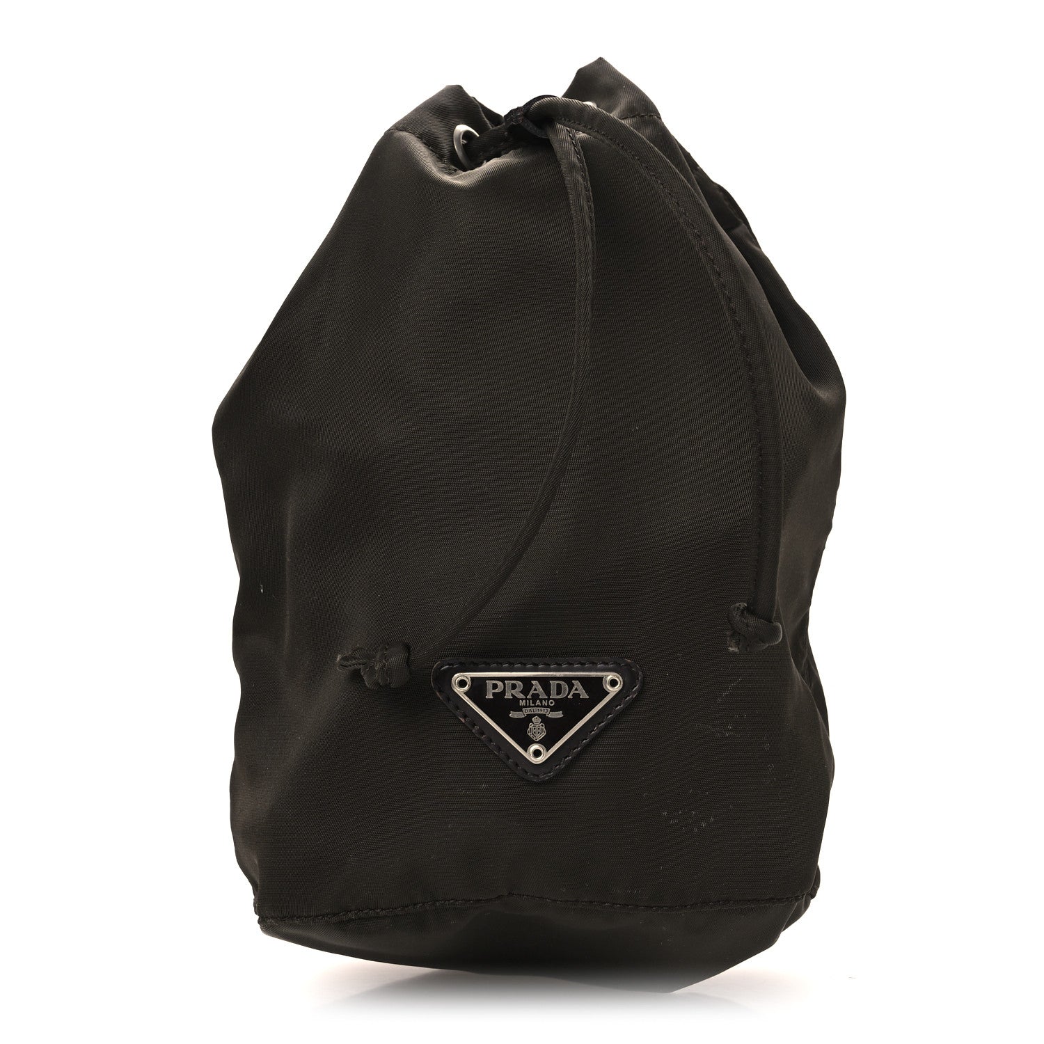 Prada Nylon Vela Drawstring Pouch Corinto 1 of 11