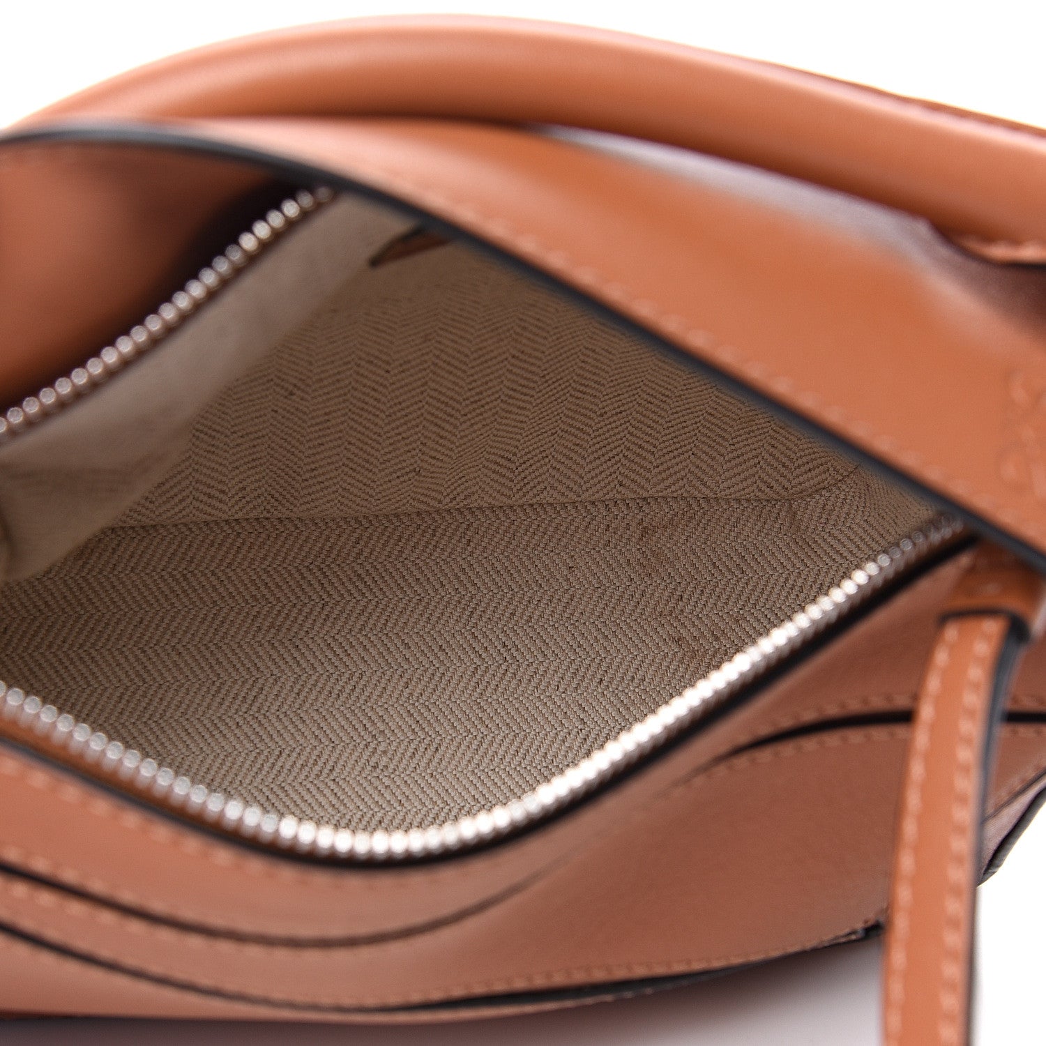 Loewe Calfskin Mini Puzzle Bag Tan 4 of 8