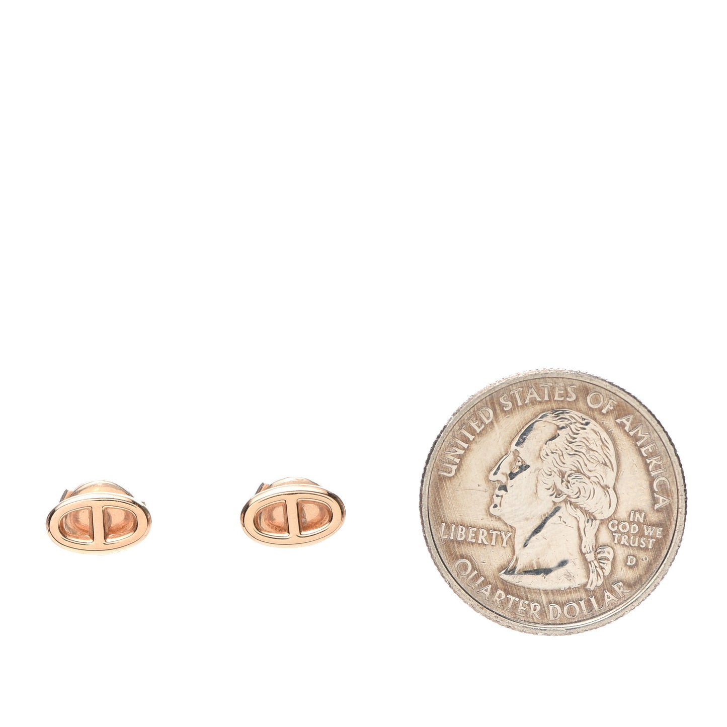 18K Rose Gold TPM Farandole Stud Earrings