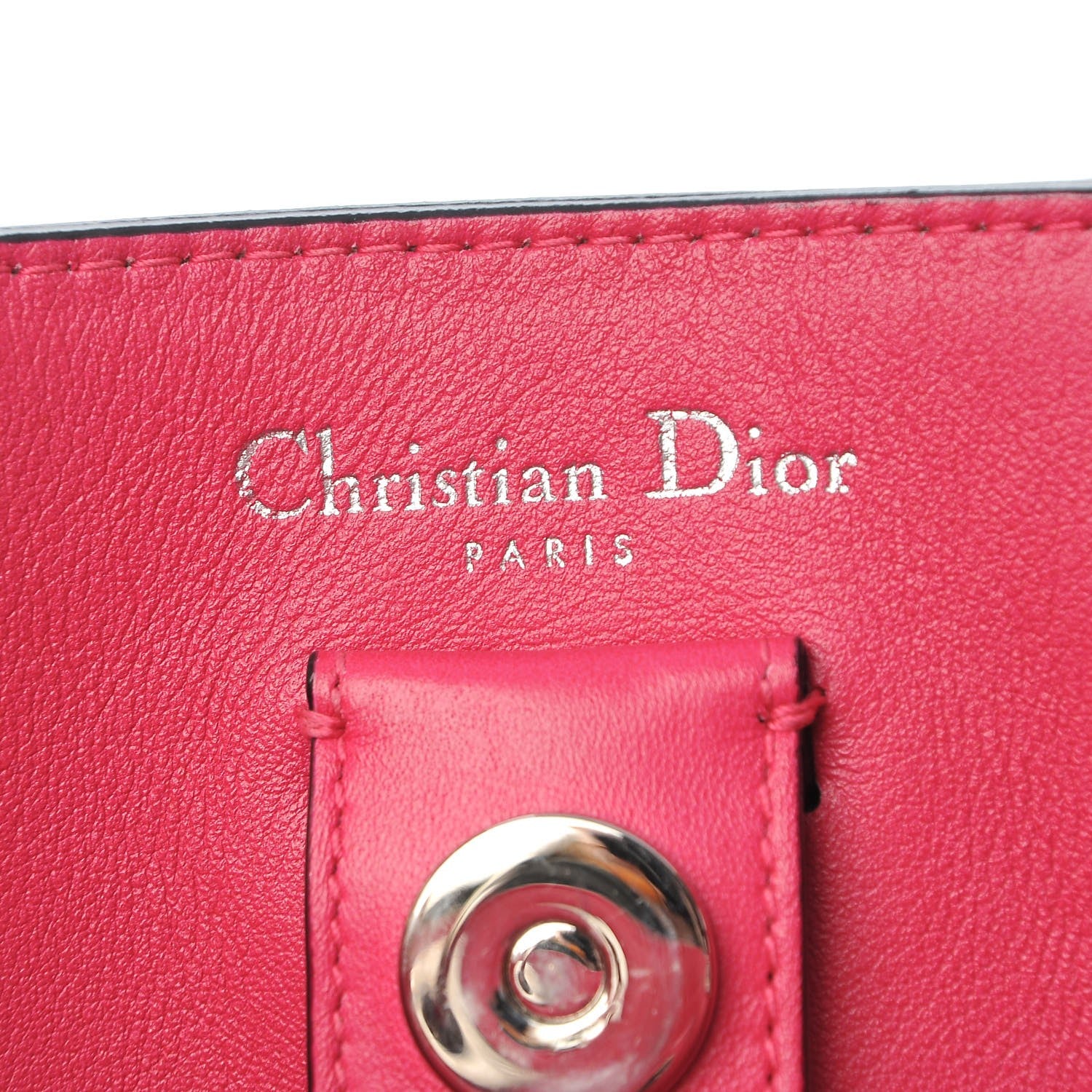 Christian Dior Bullcalf Medium Diorissimo Tourterelle 7 of 11