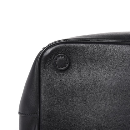 Prada City Calf Hand Stitched Medium Galleria Double Zip Tote Black 10 of 19