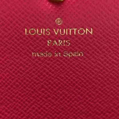 Louis Vuitton Monogram Bloom Flower Emilie Wallet Fuchsia 6 of 8