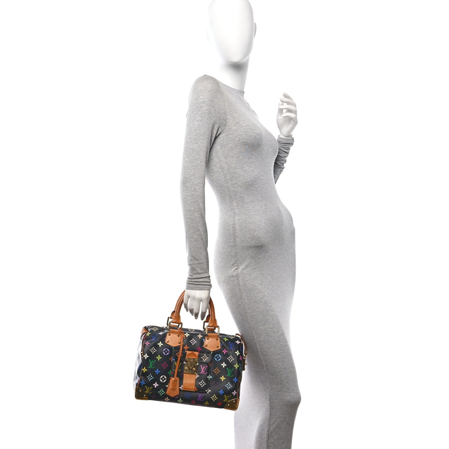 Monogram Multicolor Speedy 30 Black