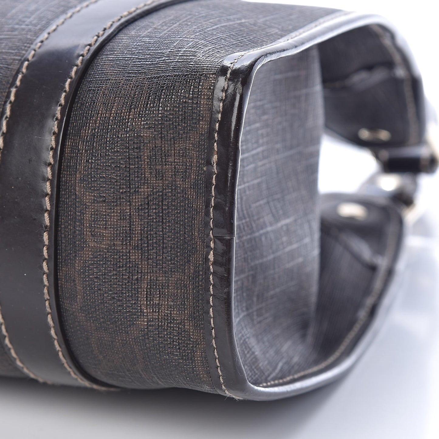 GG Plus Monogram Small Joy Shoulder Bag Dark Brown