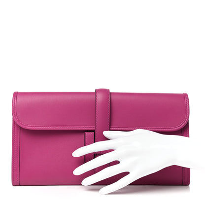 Hermes Swift Jige Elan 29 Clutch Rose Pourpre 2 of 7
