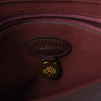 Mulberry Glossy Goatskin Medium Lily Oxblood 6 of 9