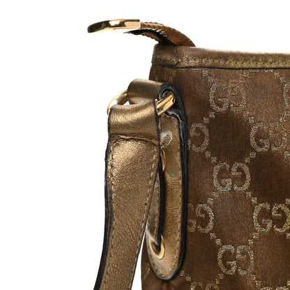 Gucci Monogram Princy Hobo Bronze 11 of 12