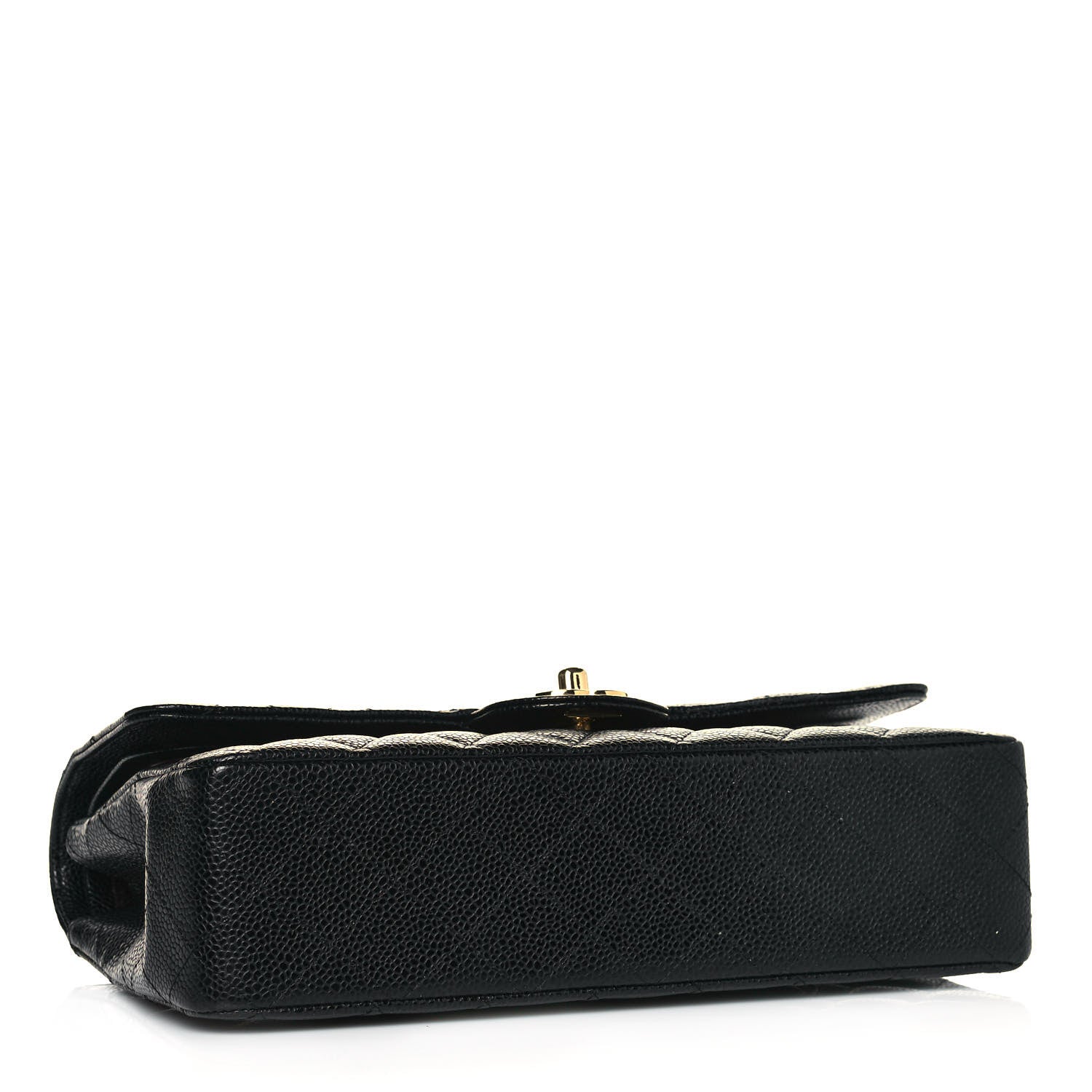 Chanel Caviar Quilted Medium Double Flap Black 4 of 12