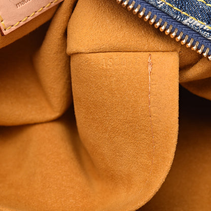 Louis Vuitton Monogram Denim Baggy PM Blue 7 of 12