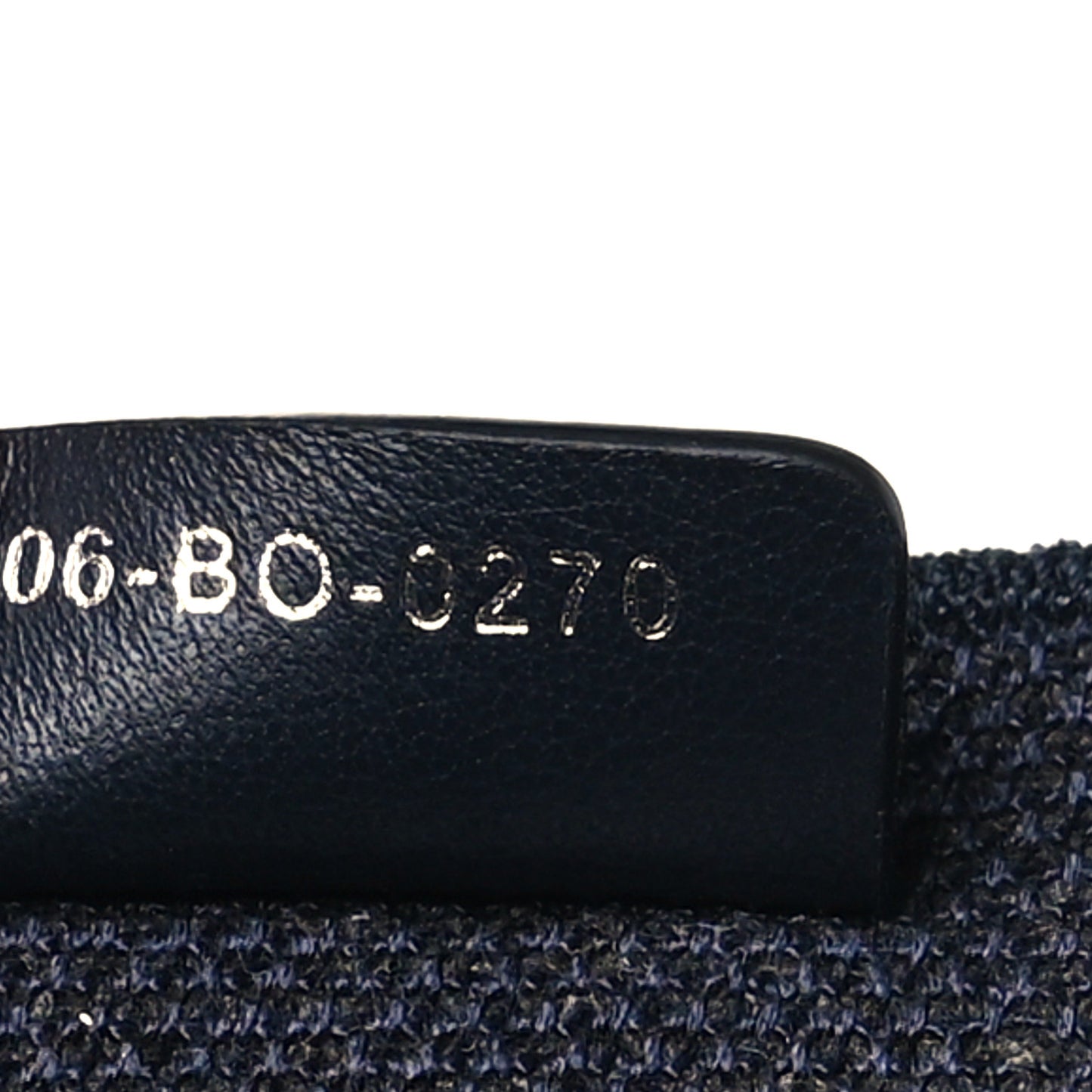 Oblique Diortravel Vanity Case Blue