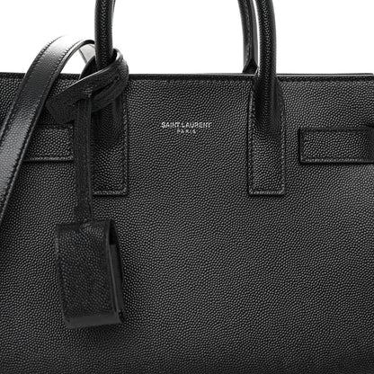 Saint Laurent Calfskin Nano Sac De Jour Black 7 of 9