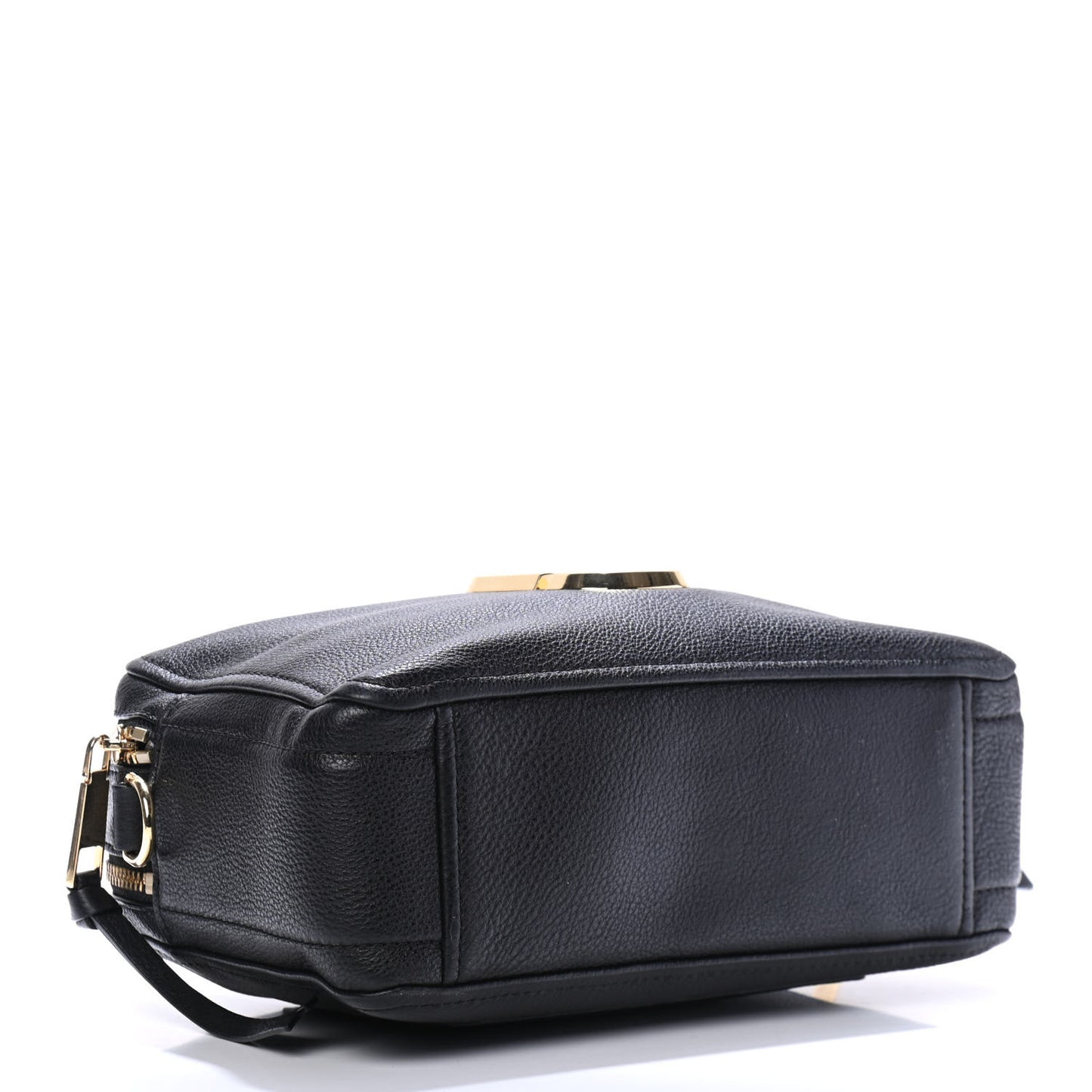 Calfskin Small Snapshot Camera Bag Black