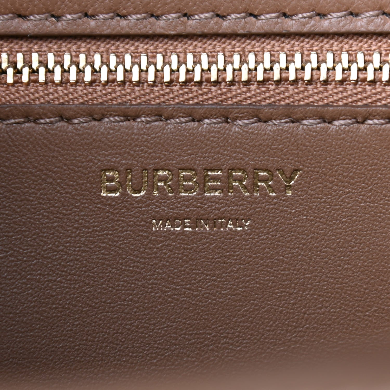 Burberry Calfskin Medium TB Bag Brown 6 of 9