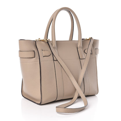 Mulberry Classic Grain Small Bayswater Zip Tote Dune 3 of 9