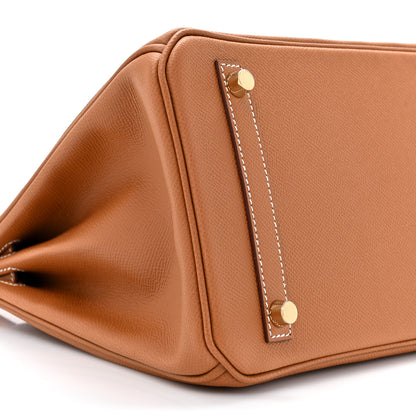 Hermes Epsom Birkin 30 Gold 10 of 11