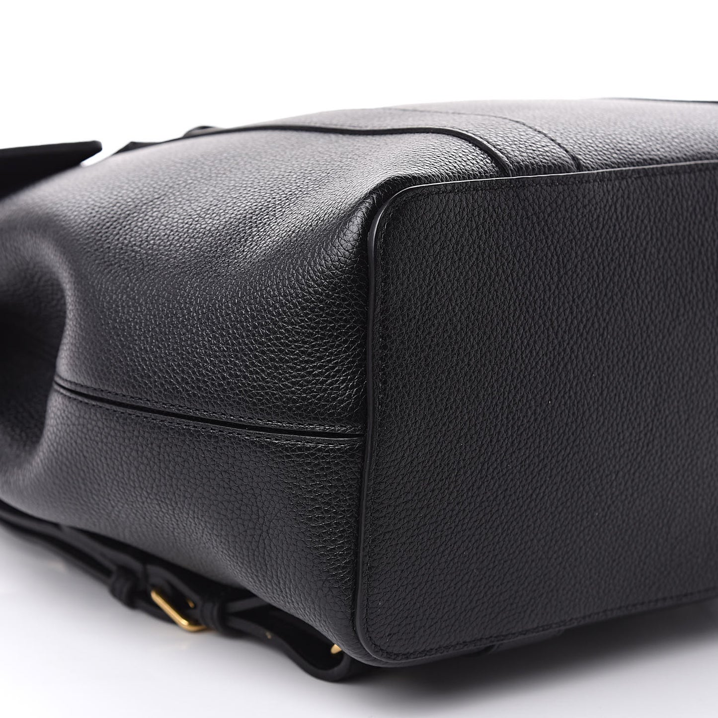 Classic Grain Calfskin Small Bayswater Backpack Black