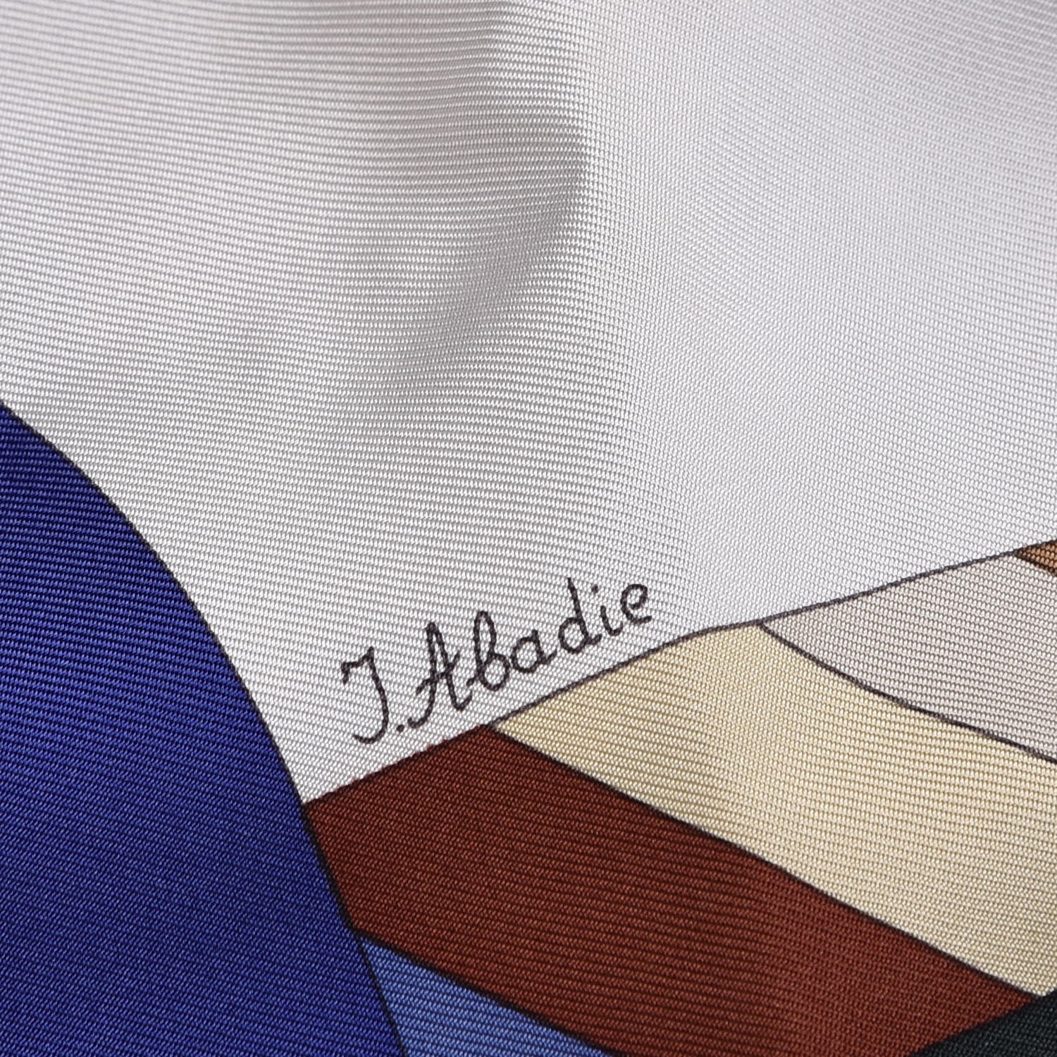 Hermes Silk Les Jeux d'Scarf 90 6 of 8