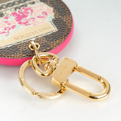 Louis Vuitton Damier Ebene Illustre Posies Bag Charm 5 of 6