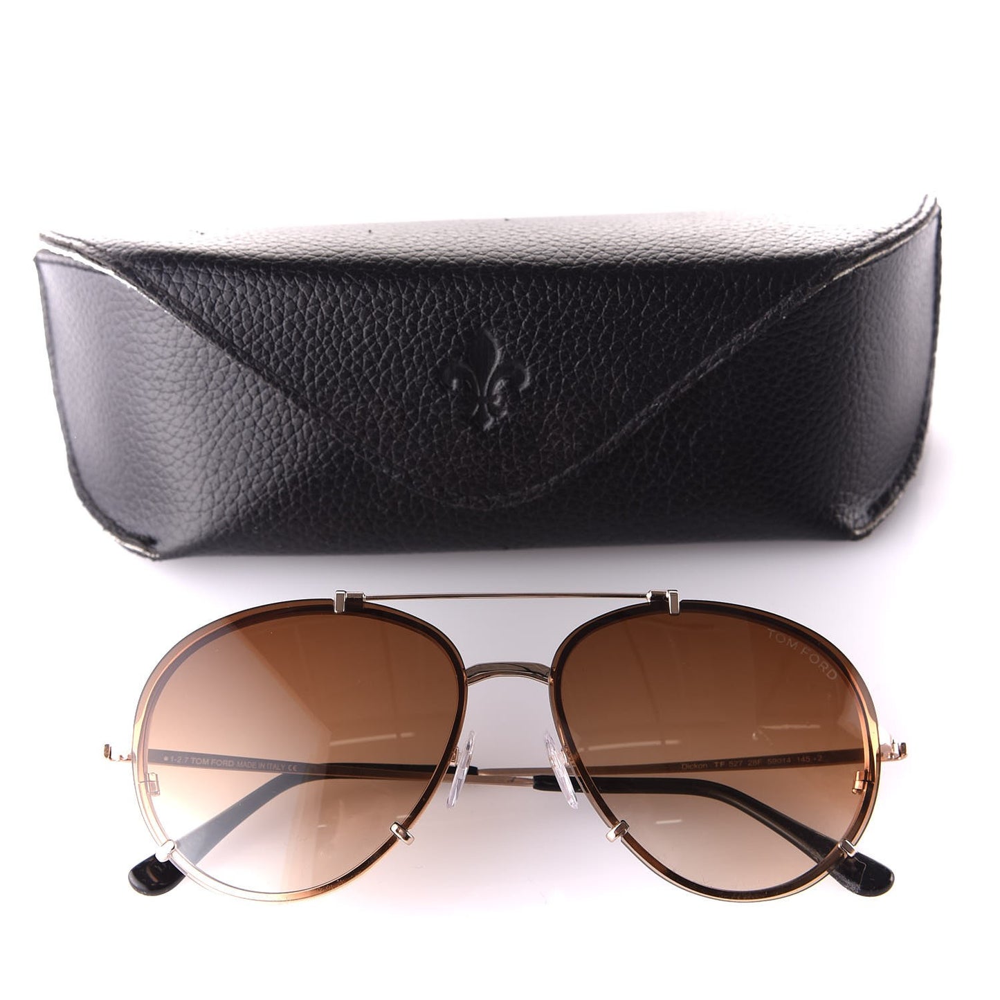 Oval Dickon Sunglasses TF 527 Brown