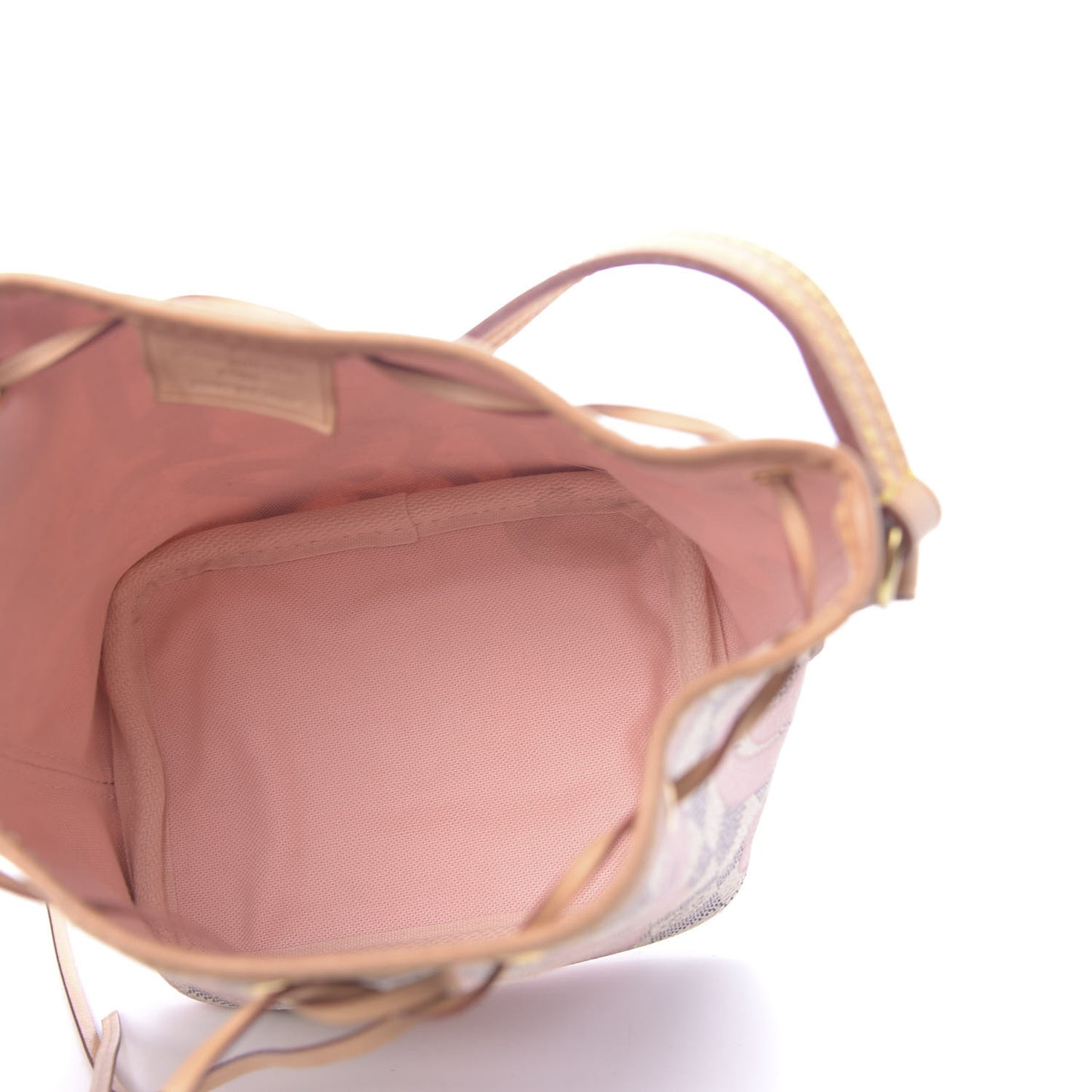 Damier Azur Tahitienne Nano Noe Rose Ballerine