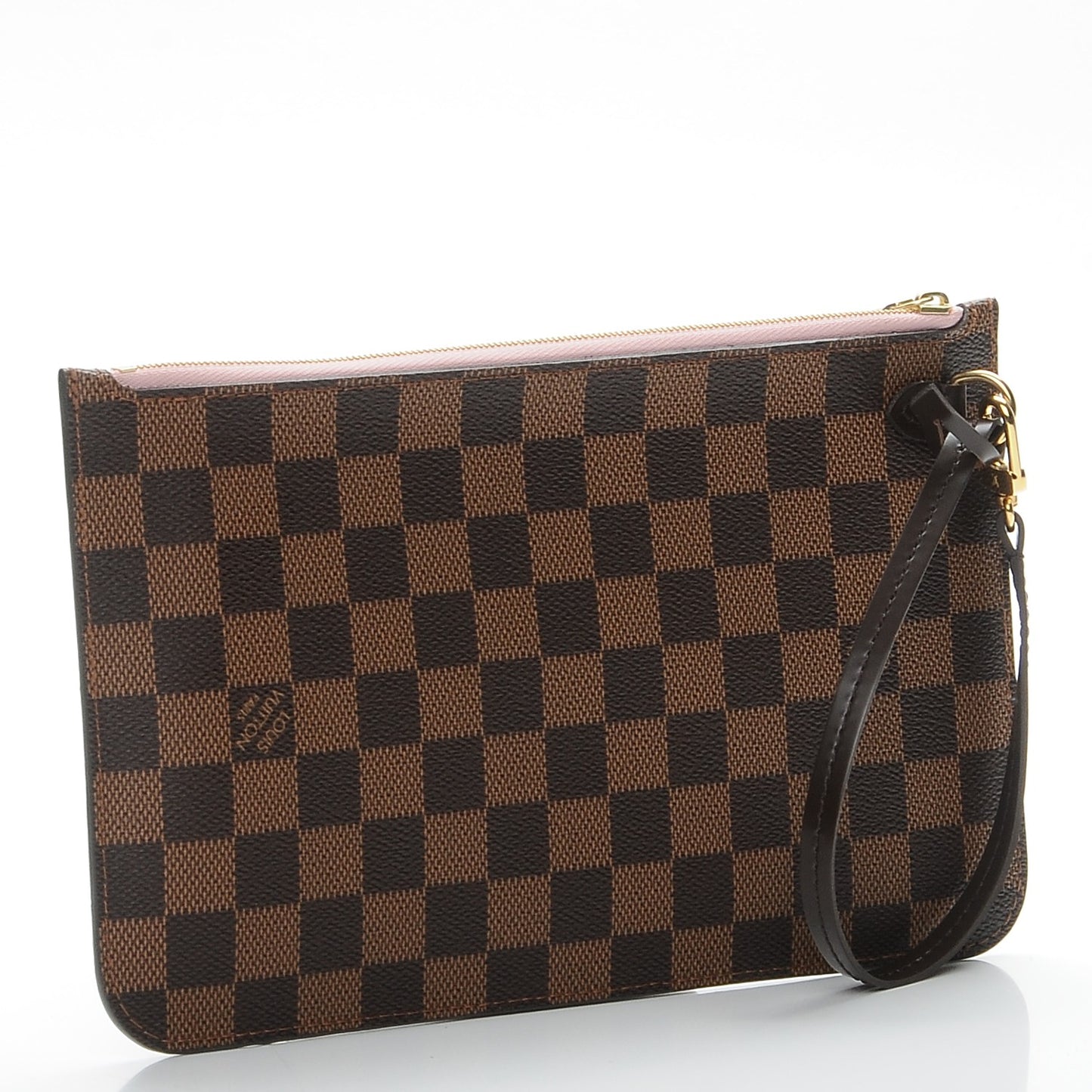 Damier Ebene Neverfull MM GM Pochette Rose Ballerine