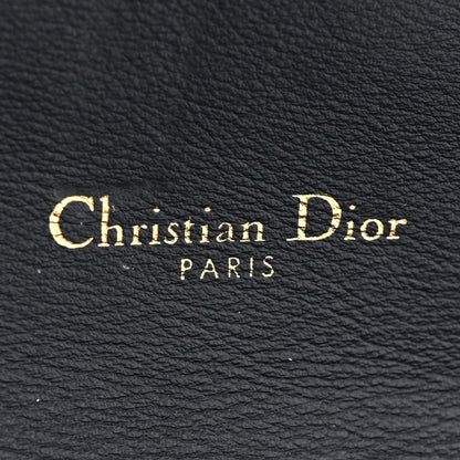 Christian Dior Oblique Saddle Chain Long Wallet Blue 9 of 13