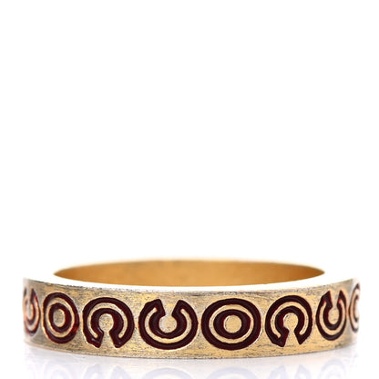 Chanel Metal Coco Logo Ring 54 Gold 3 of 5