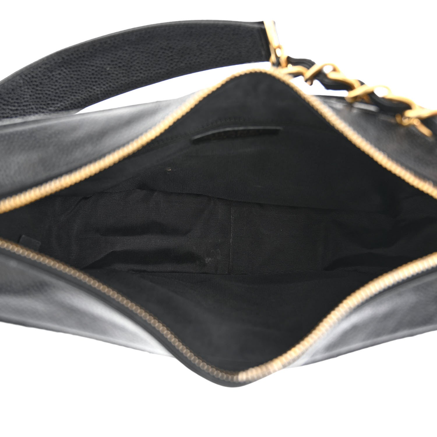 Chanel Caviar Quilted Timeless CC Shoulder Bag Black 5 of 12