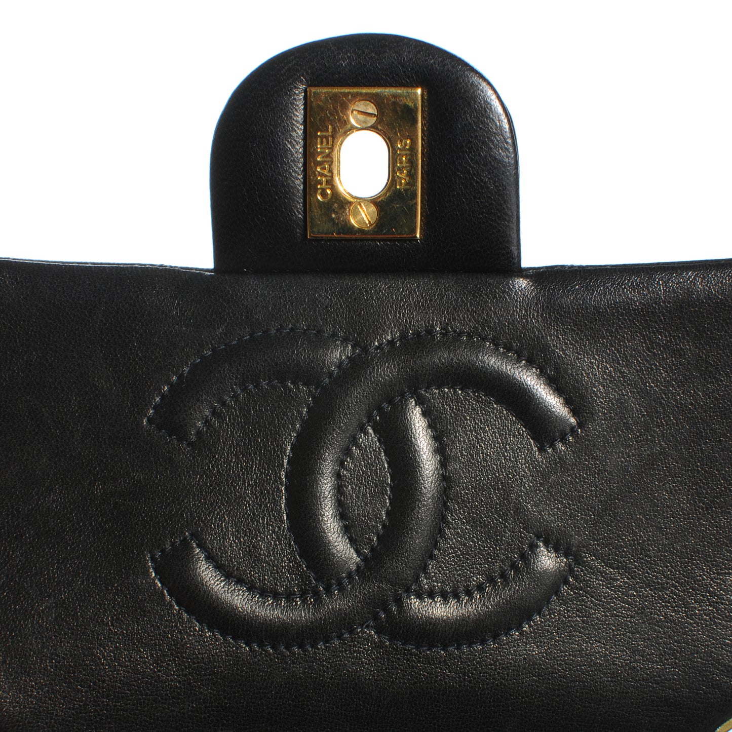 Lambskin Mini Flap Black