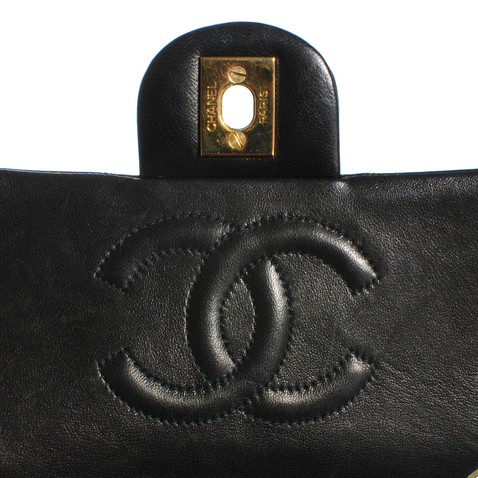 Chanel Lambskin Mini Flap Black 6 of 8