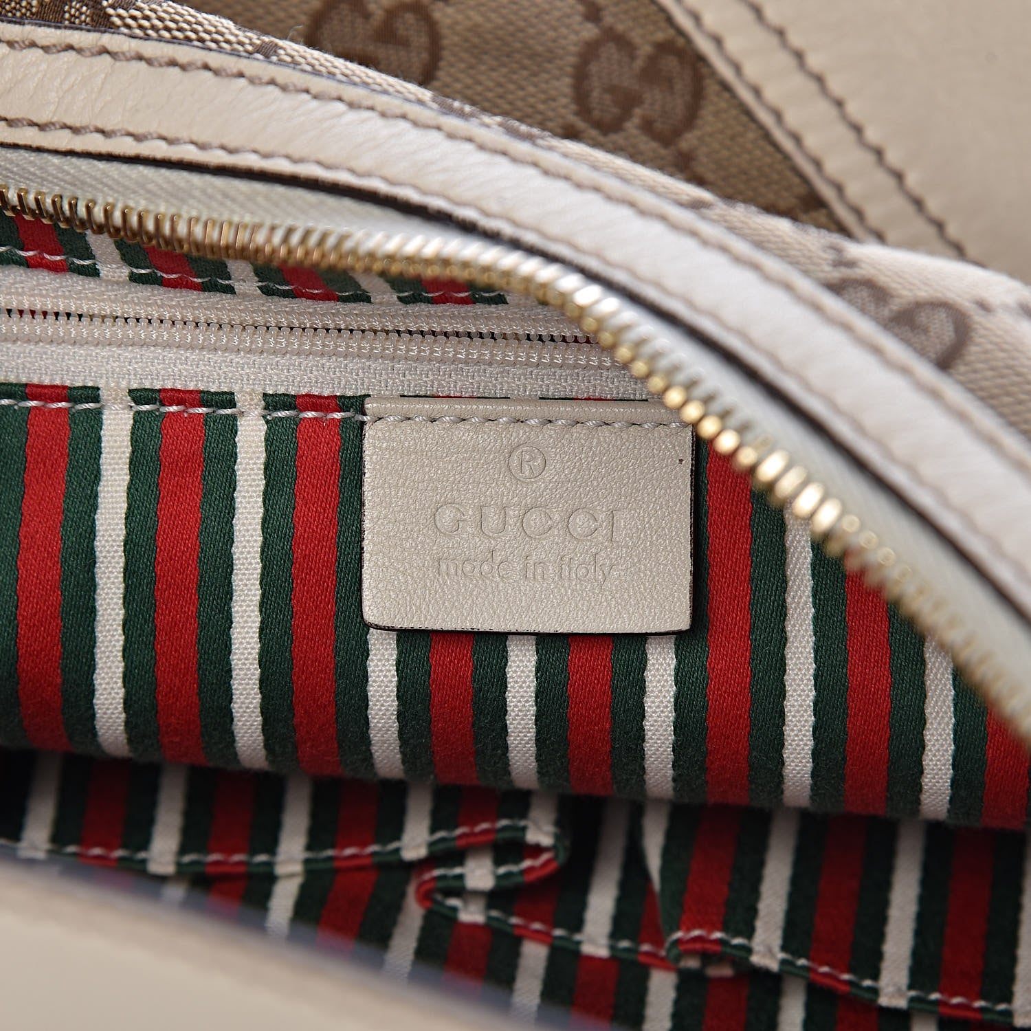 Gucci Monogram New Britt Hobo Off White 6 of 11