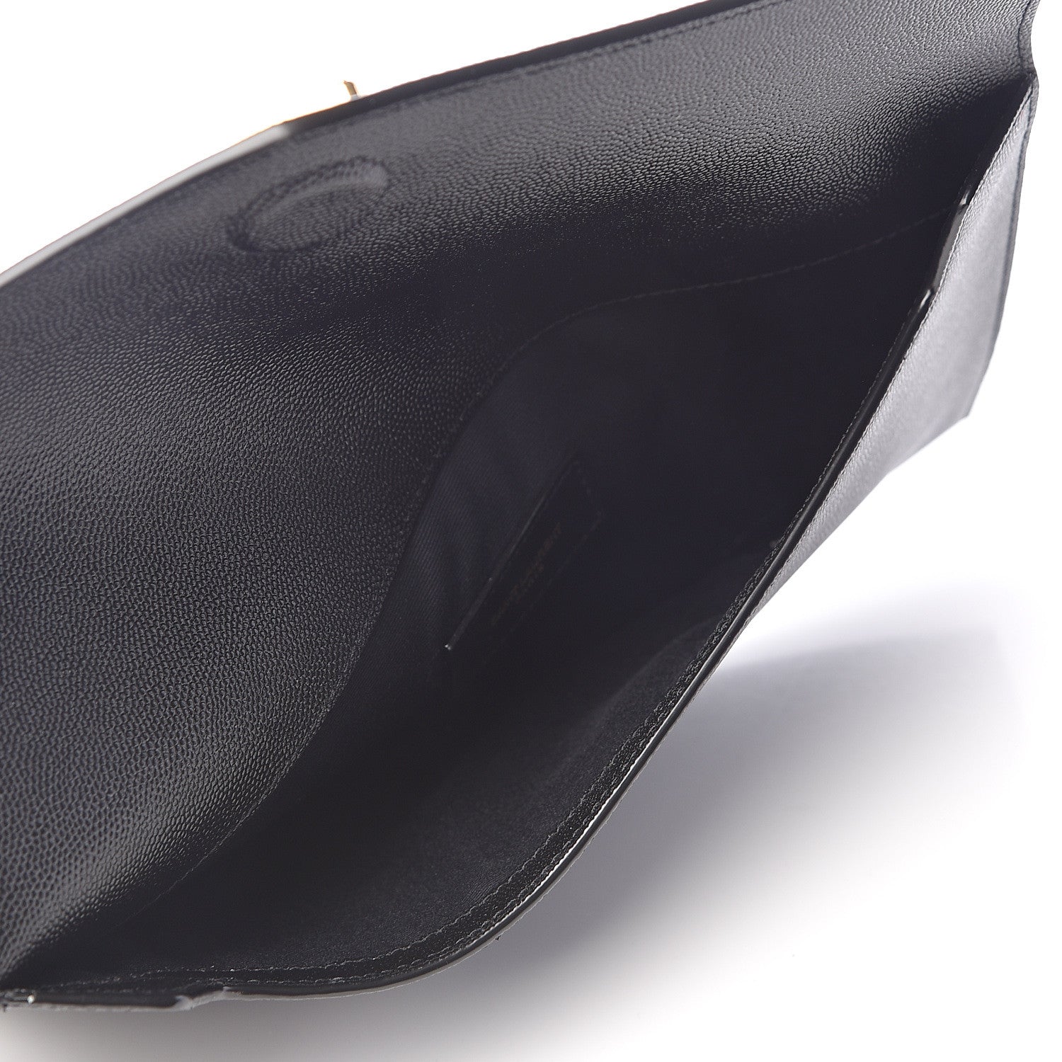 Saint Laurent Grain De Poudre Uptown Pouch Black 5 of 8