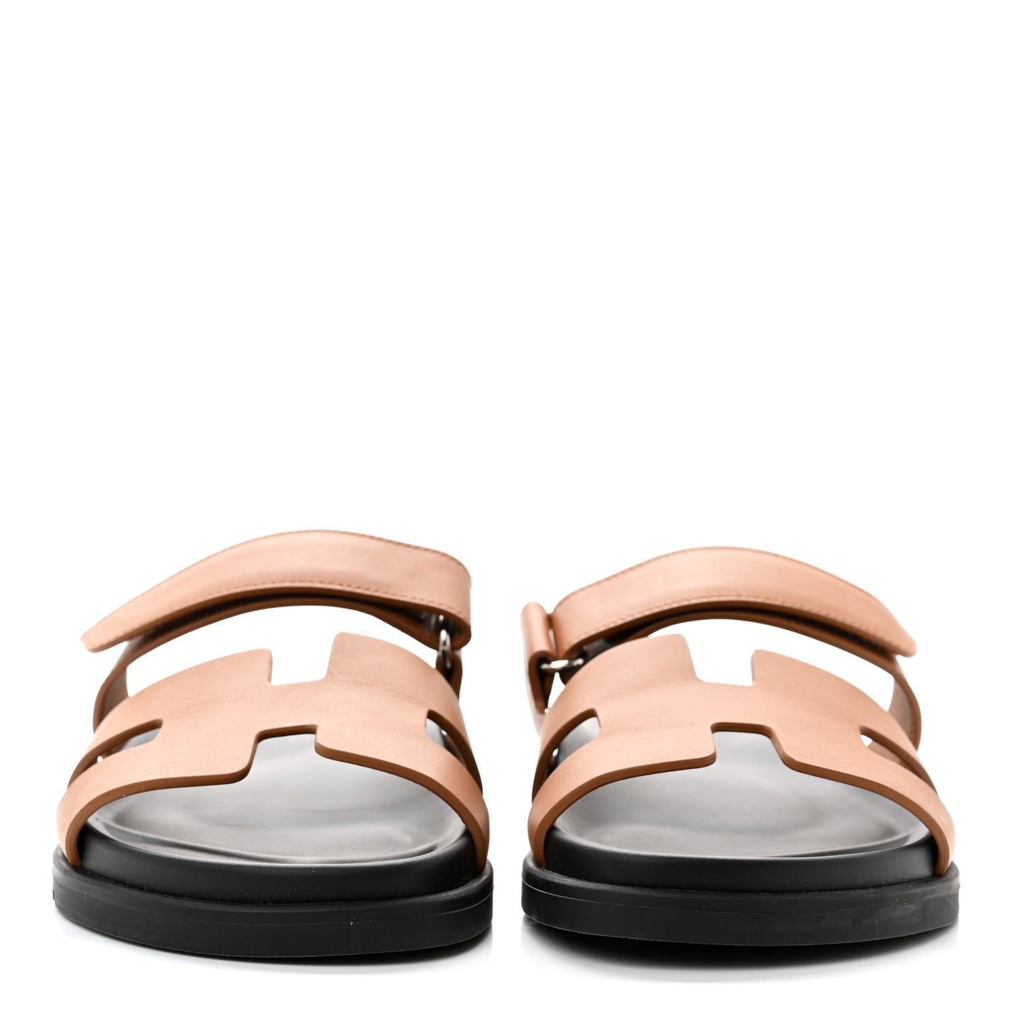 Calfskin Womens Chypre Sandals 38 Naturel