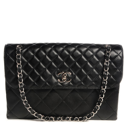 Chanel Calfskin Quilted In the Business Flap Bag Black 1 of 9