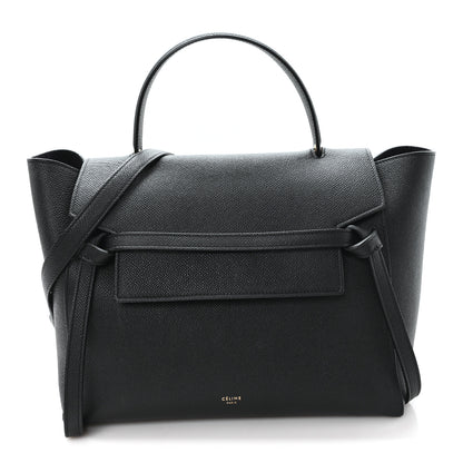 Celine Grained Calfskin Mini Belt Bag Black 1 of 10