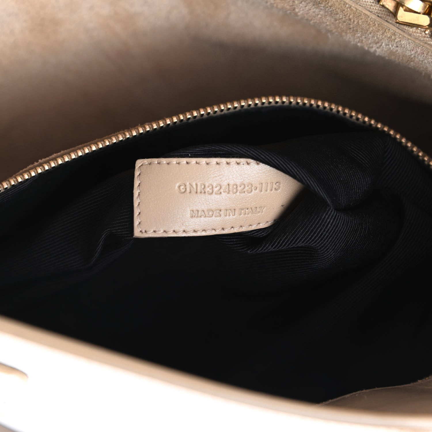 Saint Laurent Calfskin Small Sac De Jour Beige 7 of 19