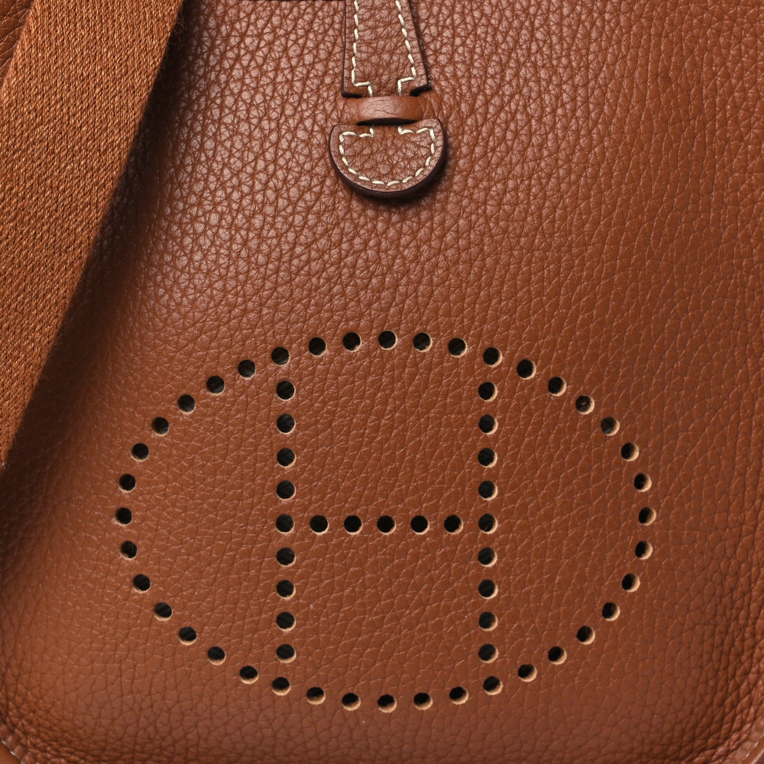 Hermes Taurillon Clemence Evelyne TPM Gold 8 of 11