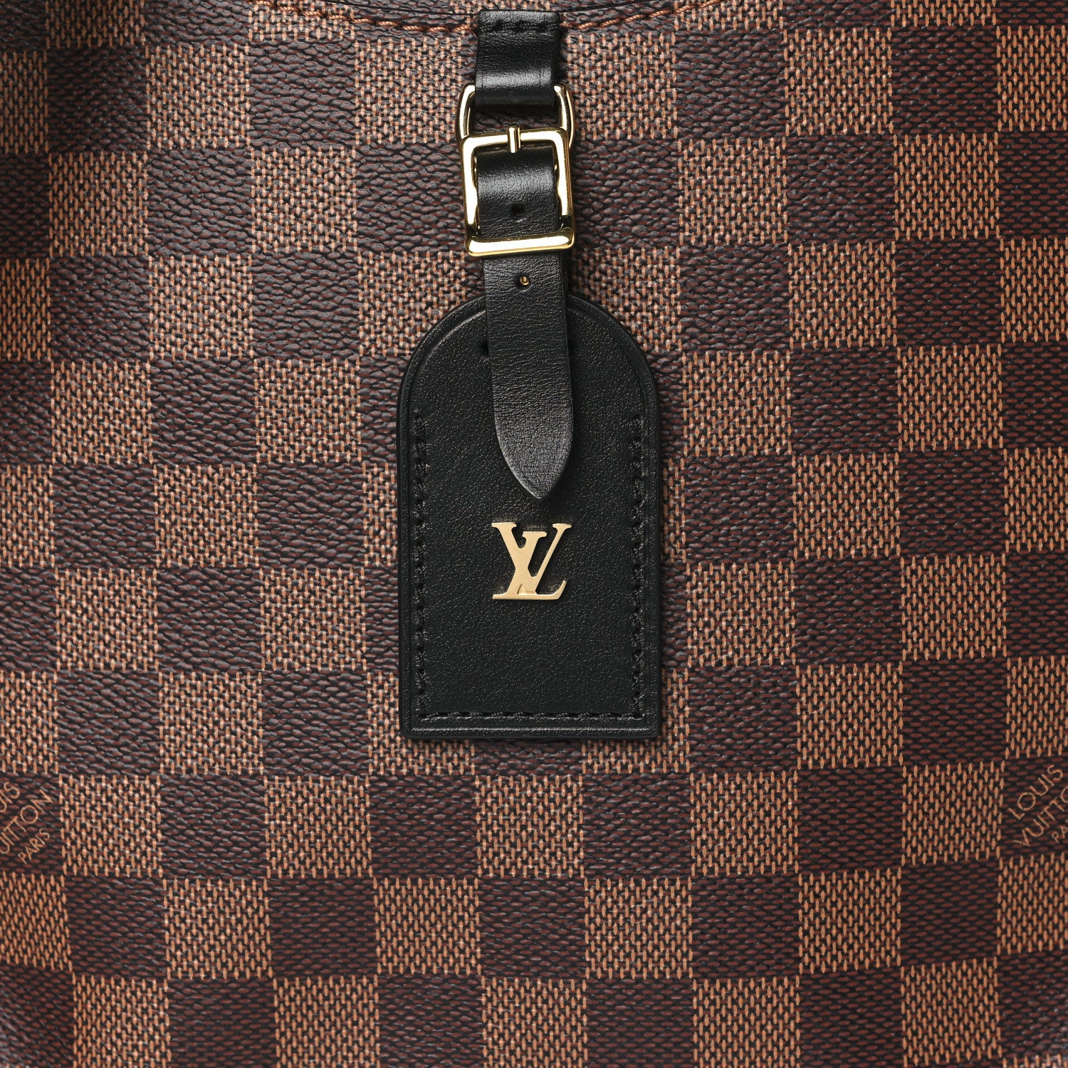Louis Vuitton Damier Ebene Odeon MM Black 7 of 9
