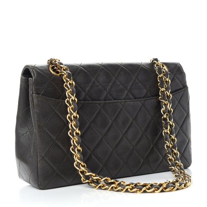Chanel Lambskin Quilted Small Single Flap Green 4 of 14